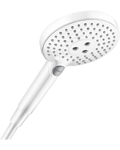 hansgrohe Raindance Select S douchette à main 26531700 9 l / min, DN 15, 3jet, pomme de douche Ø 125 mm, blanc mat