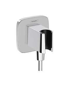 hansgrohe FixFit Porter Q raccord de tuyau 26887000 pour douchette, chromé