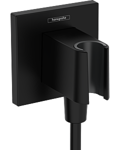 hansgrohe FixFit Porter E hose connector 26889670 for hand shower, matt black