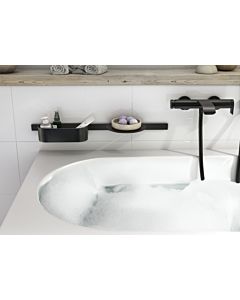 hansgrohe WallStoris bath set 27966670 made of plastic, matt black
