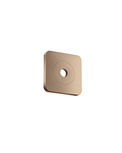 hansgrohe AXOR Citterio C rosace murale 28801300 120/120 softsquare, poli Red Gold