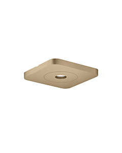 hansgrohe Axor Citterio C ceiling rose 28802140 120/120 softsquare, brushed bronze