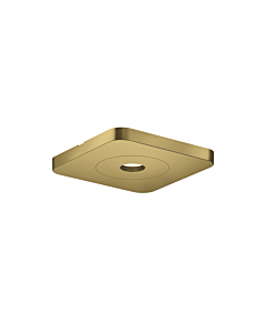 hansgrohe Axor Citterio C Deckenrosette 28802990 120/120 softsquare, Polished Gold Optic