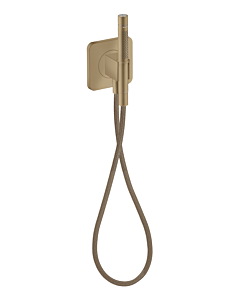 hansgrohe Axor Citterio C Porter unité 49626140 120/120 softsquare, avec douchette 2jet, bronze brossé