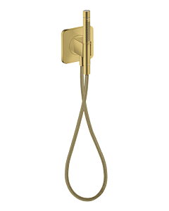 hansgrohe Axor Citterio C Portereinheit 49626990 120/120 softsquare, mit Stabhandbrause 2jet, polished gold optic