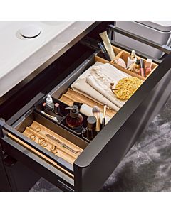 hansgrohe IntraStoris Einteilung 54224670 für Schubkasten, Basis-Set, 100x345mm, mattschwarz