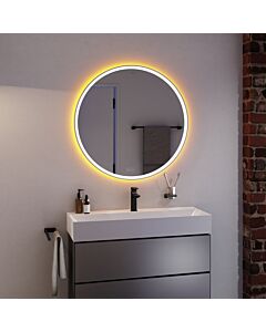 hansgrohe Xarita S mirror 54981700 with capacitive touch sensor, 900 x 900 x 50 mm, white matt