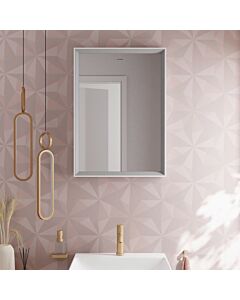 hansgrohe Xarita E mirror 54998700 with IR sensor, 500 x 700 x 50 mm, white matt