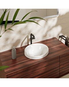 hansgrohe Xuniva lavabo à encastrer 60155450 400x400mm, avec trou pour robinetterie/trop-plein, blanc