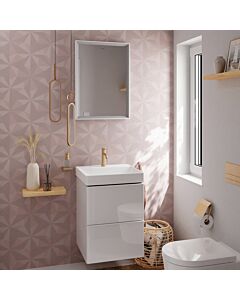 hansgrohe Xelu Q Handwaschbecken 61012450 500x480mm, mit Hahnloch, ohne Überlauf, SmartClean, weiß