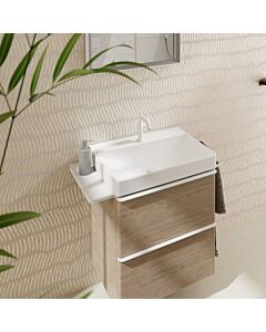 hansgrohe Xelu Q Waschtisch 61016450  60x48 cm, mit Hahnloch, ohne Überlauf, SmartClean, weiß