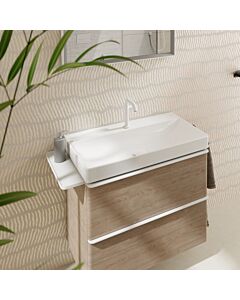 hansgrohe Xelu Q Lavabo 61020450  800x480 mm, avec trou pour robinet, sans trop-plein, SmartClean, blanc