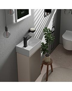 hansgrohe Xevolos E lave-mains 61087450 360x250mm, trou de robinetterie à gauche, sans trop-plein, SmartClean, blanc