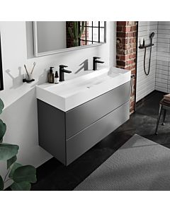 hansgrohe Xevolos E Lavabo 61104450  120 x 48 cm, 2 trous de robinetterie, sans trop-plein, SmartClean, blanc