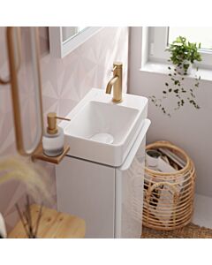 hansgrohe Tecturis S Waschtischarmatur 73301140 Ausladung 108mm, ohne Ablaufgarnitur, brushed bronze