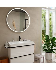 hansgrohe Tecturis S wash basin mixer 73311670 projection 116mm, without drain fitting, matt black