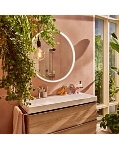 hansgrohe Tecturis S wash basin mixer 73323000 projection 130mm, with pop-up waste set, chrome