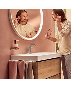 hansgrohe Tecturis S wash basin mixer 150 73340000 CoolStart, EcoSmart+, with push-open waste set, chrome