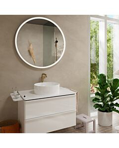 hansgrohe Tecturis S Waschtischarmatur 73370140 Ausladung 167mm, mit Push-Open-Ablaufgarnitur, brushed bronze