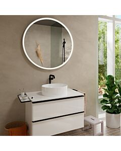 hansgrohe Tecturis S wash basin mixer 73372670 projection 167mm, without waste set, matt black