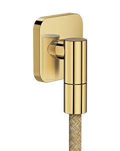 hansgrohe AXOR wall connection 36739990 softsquare G1/2&quot; Polished Gold Optic