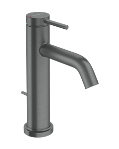hansgrohe Tecturis S Einhebel-Waschtischarmatur 73311340 Ausladung 116mm, ohne Ablaufgarnitur, brushed black chrome