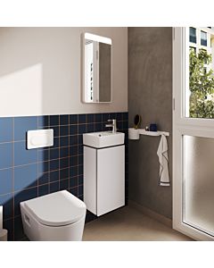 hansgrohe Xilesa E vanity unit 54244700 340x240mm, for hand basin, door hinge right, matt white