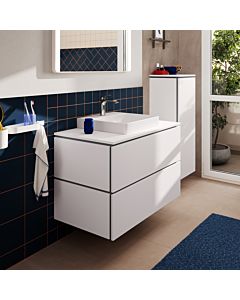 hansgrohe sous-vasque Xilesa E 54301700 2 tiroirs sans PushOpen, 980 x 550 mm, blanc mat