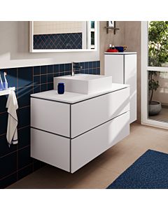 hansgrohe Xilesa E vanity unit 54303700 2 drawers without PushOpen, 1180 x 550 mm, matt white