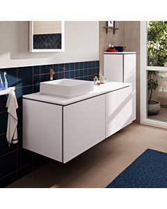 hansgrohe sous-vasque Xilesa E 54268700 1375x550mm, 2 tiroirs, blanc mat