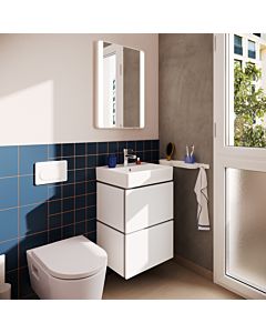 hansgrohe Xilesa E Waschtischunterschrank 54248700 480x380mm, 2 Schubkästen, für Handwaschbecken, ohne PushOpen, mattweiß