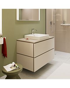 hansgrohe sous-vasque Xilesa E 54302780 2 tiroirs avec PushOpen, 980 x 550 mm, beige sable mat