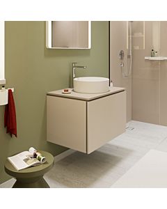 hansgrohe Xilesa E vanity unit 54265780 2000 drawer, 780 x 550 mm, sand beige matt