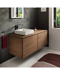 hansgrohe sous-vasque Xilesa E 54268550 1375x550mm, 2 tiroirs, chêne cachemire