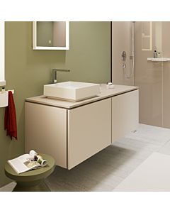 hansgrohe Waschtischunterschrank 54268780 1375x550mm, 2 Schubkästen, sandbeige matt