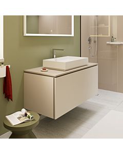 hansgrohe Xilesa E vanity unit 54267780 2000 drawer, 1180 x 550 mm, sand beige matt