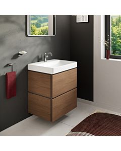 hansgrohe Xilesa E vanity unit 54293550 580x470 mm, with 2 drawers PushOpen, cashmere oak