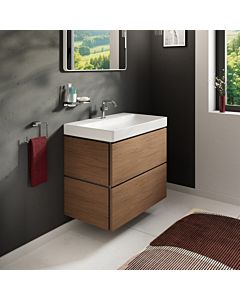 hansgrohe Xilesa E Waschtischunterschrank 54296550 780x470mm, 2 Schubkästen PushOpen, Eiche Kaschmir