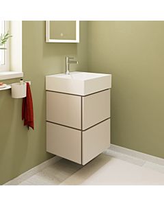 hansgrohe Xilesa E vanity unit 54250780 480x470mm, 2 drawers, sand beige matt