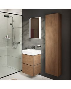 hansgrohe Xilesa E tall cabinet 54286550 400x200mm, door hinge right, cashmere oak