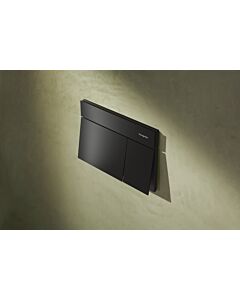 hansgrohe iFrame Element E flush plate 66003670 for dual flush, metal, matte black