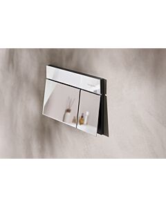 hansgrohe iFrame Element E Betätigungsplatte 66003000 für 2-Mengen-Spülung, Metall, chrom