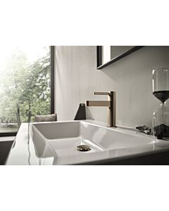 Mitigeur lavabo hansgrohe Finoris 76012140 ComfortZone 100, avec bonde à ouverture par pression, bronze brossé