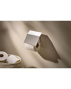 hansgrohe AddStoris S Toilettenpapierhalter 41783000 mit Deckel, chrom