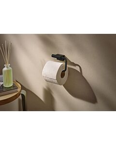 hansgrohe AddStoris S toilet paper holder 41788670 without lid, matte black