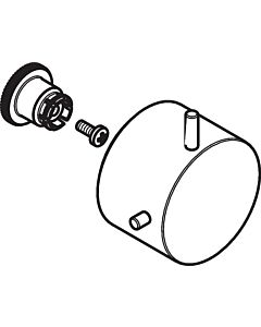 hansgrohe Poignée Axor Starck Quattro chromé 10993000