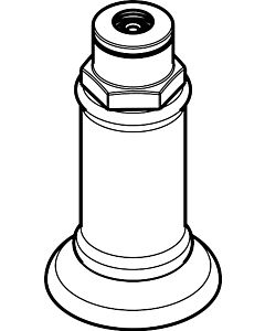 hansgrohe rosette f.grip Axor Montrexu 3 trous 97988820 mitigeur lavabo support. nickel brossé