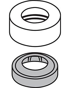 hansgrohe rosette Axor Starck 97155000 pour chromé lavabo chromé