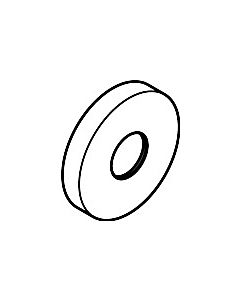 hansgrohe Rosette Croma 100 Showerpipe 60 mm 95692000 chrome