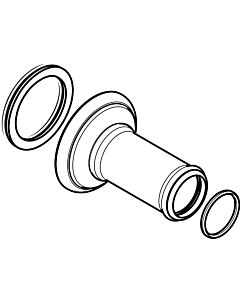 hansgrohe Auslaufsockel Axor Montreux 3-Loch 98576000 Waschtischarmatur Wandmontage chrom